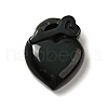 Natural Rainbow Obsidian Pendants G-D471-09-1