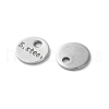 304 Stainless Steel Charms STAS-V007-03F-P-2