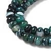 Natural Banded Agate Beads Strands G-F790-I01-01R-4