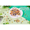  800Pcs 8 Styles CCB Plastic Beads CCB-TA0001-05-15