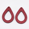 Pear Wood Pendants X-WOOD-T010-06A-2