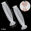 Nylon Mesh Stretch Oversleeves FIND-WH0152-660B-2