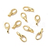 Brass Spring Gate Rings X-KK-J301-04G-2