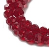 Transparent Glass Beads Strands EGLA-A035-T4mm-D02-4