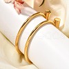 Ion Plating(IP) 304 Stainless Steel Bangles BJEW-P222-14G-6