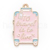 Alloy Enamel Pendants FIND-B007-03LG-1