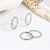 4Pcs Twist Zinc Alloy Crystal Rhinestone Finger Rings Sets FS-WGAC0FD-06-1
