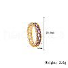Golden Stainless Steel Finger Rings UP8900-1-1