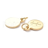 Golden Plated 304 Stainless Steel Charms STAS-C022-01G-G-3