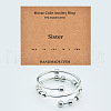 304 Stainless Steel Rotating Cuff Rings FS-WG14209-08-1