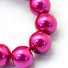 Baking Painted Glass Pearl Bead Strands HY-Q003-3mm-17-3