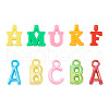 Opaque Acrylic Pendants and Plastic Pendants Set SACR-TA0001-05-2