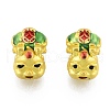 Alloy Enamel Beads FIND-G035-38MG-2