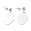 Non-Tarnish 304 Stainless Steel Paperclip Chains & Cable Chain Jewelry Sets SJEW-K153-01P-5