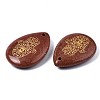 Synthetic Goldstone Pendants G-T122-73J-4