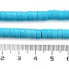 Synthetic Turquoise Beads Strands X-TURQ-G110-6x3mm-06-2