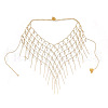 Alloy Full Crystal Rhinestone Mesh Body Chains for Bikini WG36BB6-01-4