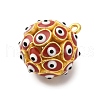 Brass Enamel Pendants KK-F895-06G-3