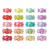 Opaque Solid Color & Imitation Jelly & Transparent Styles Acrylic Beads MACR-TA0001-15-1