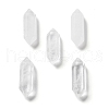 Natural Quartz Crystal Double Terminated Pointed Beads G-G012-25-1