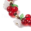 Adjustable Polyester Cord Braided Bracelets for Women BJEW-JB11337-3