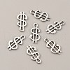 Money Theme Tibetan Style Alloy Pendants FIND-CJC0004-30AS-03-2