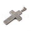 304 Stainless Steel Pendants STAS-C129-03C-P-2