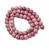 Opaque Glass Beads Strands GLAA-T031-01O-01-3