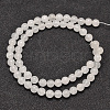 Natural Round White Jade Bead Strands G-P070-01-4mm-4