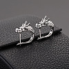 Alloy Dragon Hoop Earrings DRAG-PW0001-78P-1