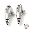 925 Thailand Sterling Silver Lobster Claw Clasps STER-D003-08P-3