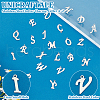 Unicraftale 304 Stainless Steel Letter Charms STAS-UN0003-70P-5
