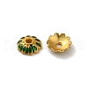 Alloy Enamel Beads Caps FIND-G074-02I-2