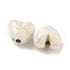 Synthetic Howlite Beads G-V001-001F-3