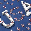 50Pcs 10 Styles Alloy Enamel Pendants ENAM-CJ0003-08-5