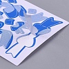 Bowknot Ribbon Pattern Decorative Labels Stickers DIY-L037-B02-2