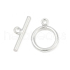925 Sterling Silver Ring Toggle Clasps STER-A008-16-1