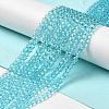 Transparent Glass Beads EGLA-A035-T4mm-D08-2