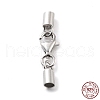 Anti-Tarnish 925 Sterling Silver Lobster Claw Clasps STER-P055-03D-P-1