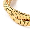 304 Stainless Steel Stretch Bracelets BJEW-A031-01H-G-2
