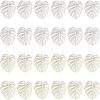 Olycraft 24Pcs 2 Colors Brass Pendants KK-OC0001-24-1