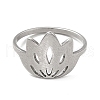 Non-Tarnish 201 Stainless Steel Finger Rings RJEW-G278-22P-2
