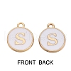Golden Plated Enamel Alloy Charms ENAM-SZ0001-26A-S-2