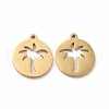 Ion Plating(IP) 304 Stainless Steel Pendants STAS-E185-34G-1