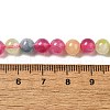 Dyed Natural Malaysia Jade Beads Strands G-G021-02A-18-3