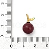 Enamel Plastic Pendants KK-G526-21G-05-3