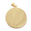 Rack Plating Brass Pendants KK-I706-07G-2