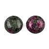 Synthetic Ruby in Zoisite Gemstone Cabochons G-T020-16mm-17-3
