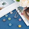Resin Rhinestone European Beads RPDL-NB0001-11-6