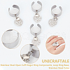 304 Stainless Steel Cuff Rings RJEW-UN00014-4